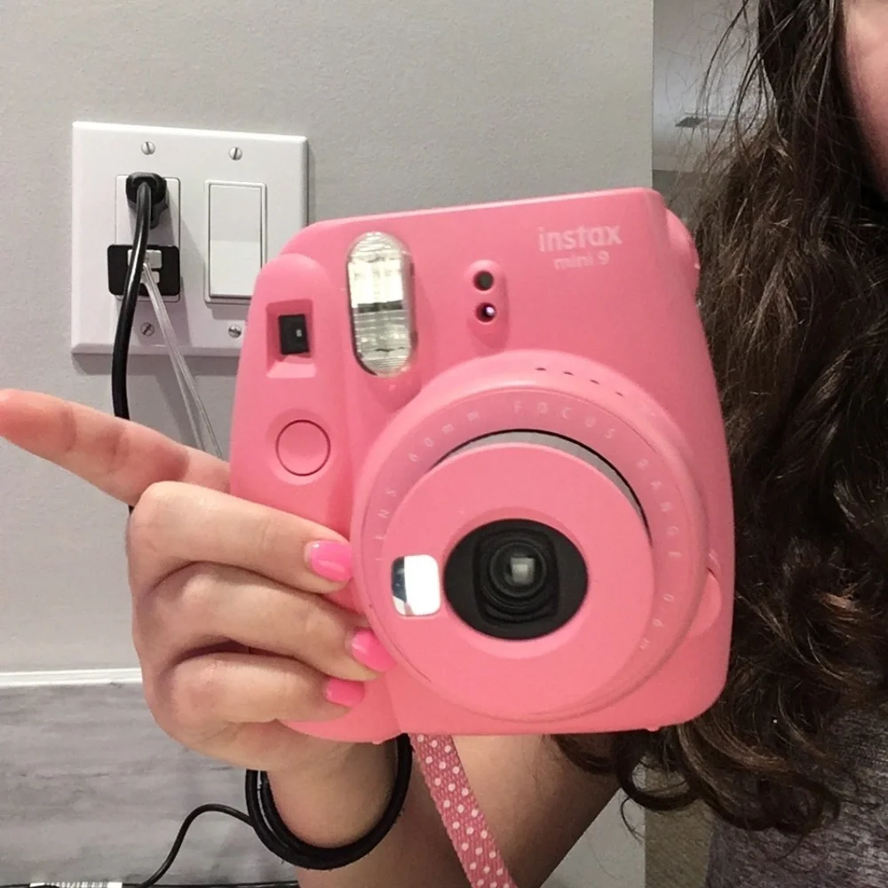 Instant camera mini 9 in pink